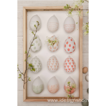 Colorful Easter Hanging Egg Decorations